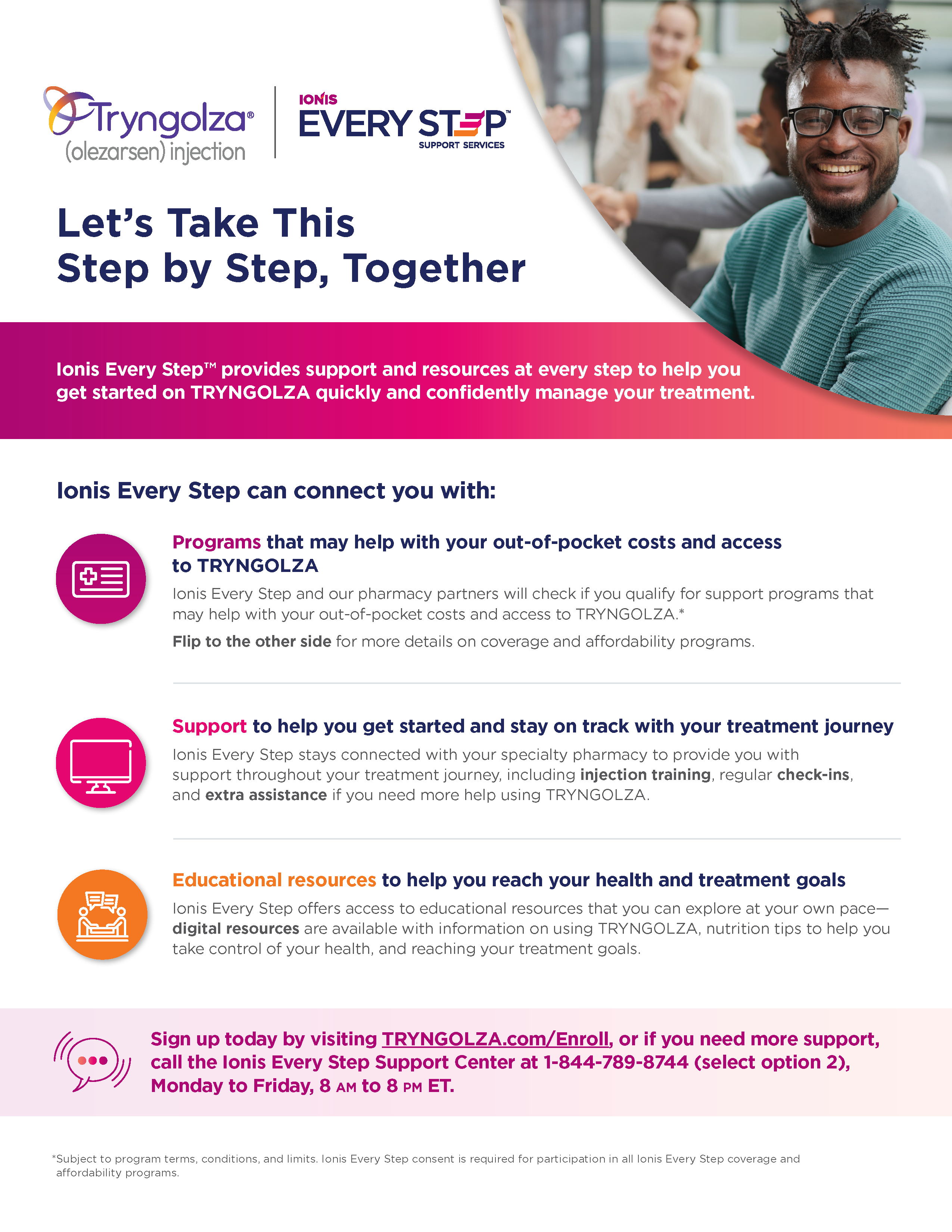 Preview of the Ionis Every Step Brochure