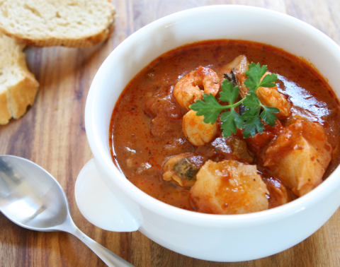 Fish and Shrimp Stew