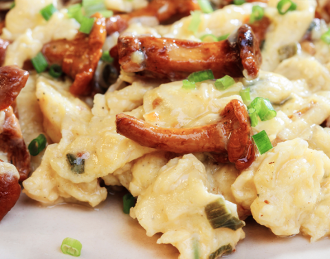 Scrambled Egg Whites with Mushrooms