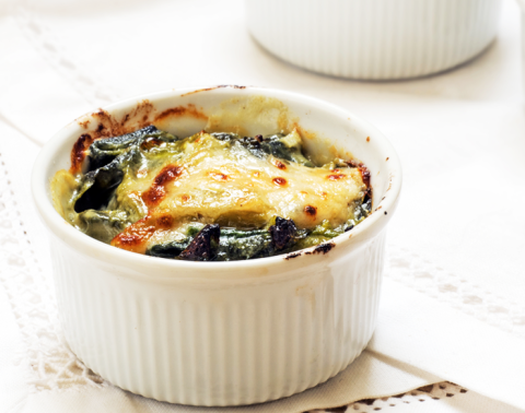 Spinach Cheese Bake