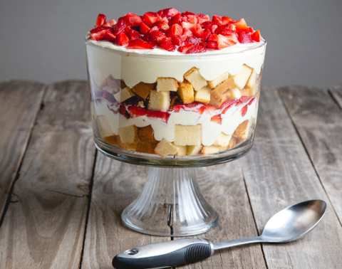 Trifle with Fresh Fruit