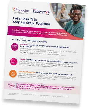 Preview of the Ionis Every Step Brochure