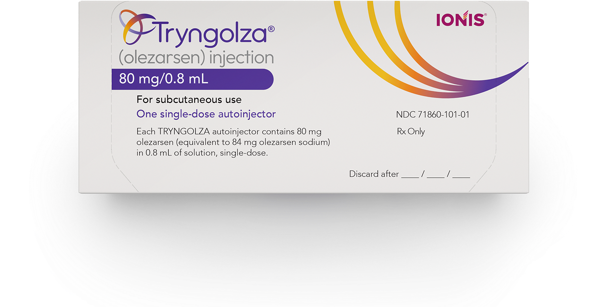 TRYNGOLZA 80mg box.